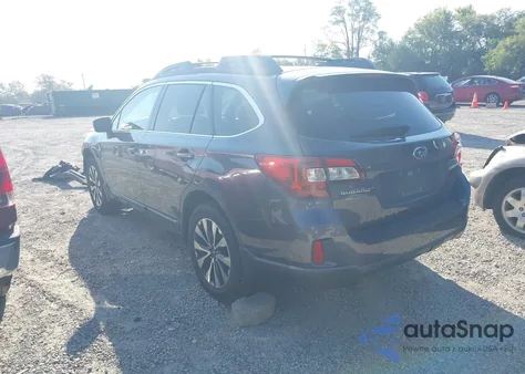 2015 Subaru Outback 2.5I Limited z USA, uszkodzony, nr VIN 4S4BSBNC7F3360998